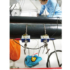 Calmp on Ultrasonic flow sensor installation