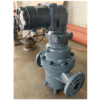 Double Spiral Rotor Flow Meter's side view