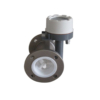 Metal tube rotameter vertical mounting with PTFE lining