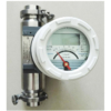 Metal tube rotameter vertical mounting tri-calmp connection with LCD indicator