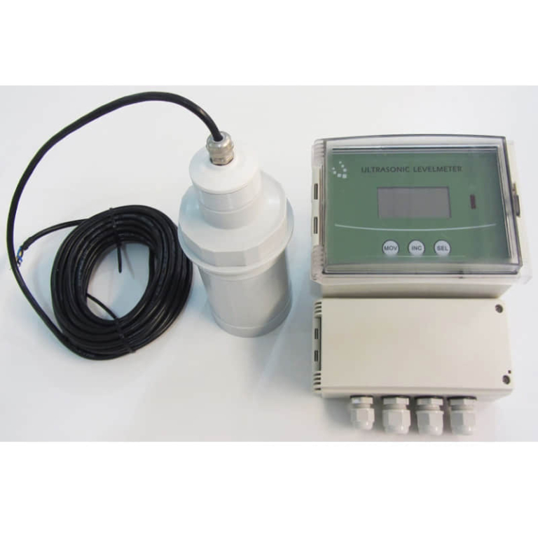 Medidor de caudal ultrassónico de canal aberto HGUOC Sensor de caudal PVDF