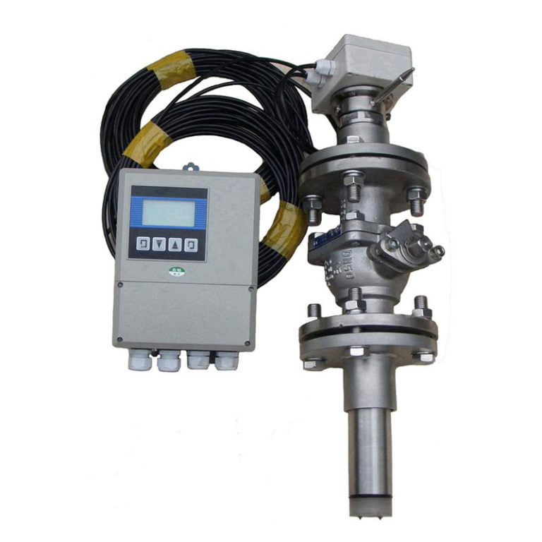 Insection à distance Débitmètre électromagnétique avec robinet à boisseau sphérique à bride