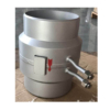 Nozzle flow sensor flange wafer connection