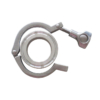 Tri-clamp connection device of sanitary Electromagnetic flow meter