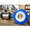 Side view of electromagnetic flow meter (3.6 lithium battery powered)