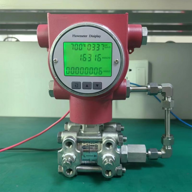 multivariable dp flow transmitter, instant flow unit: MMSCFD